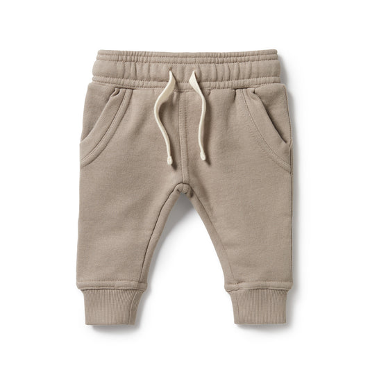 Wilson and Frenchy - ORGANIC TERRY SWEAT PANT - STONE
