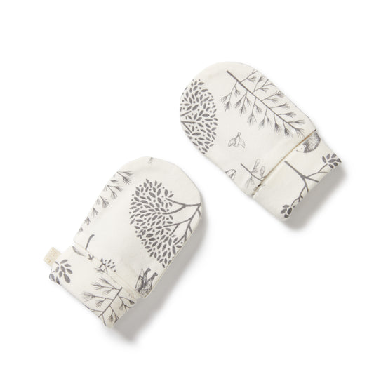Wilson and Frenchy - ORGANIC MITTENS - WOODLAND