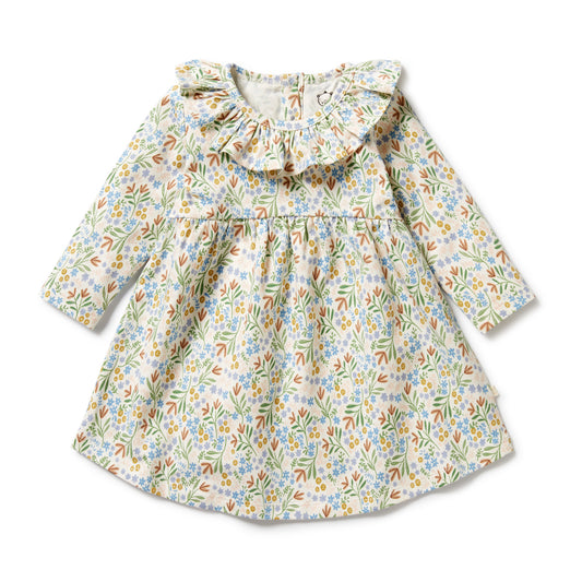 Wilson and Frenchy - ORGANIC RUFFLE DRESS - TINKER FLORAL