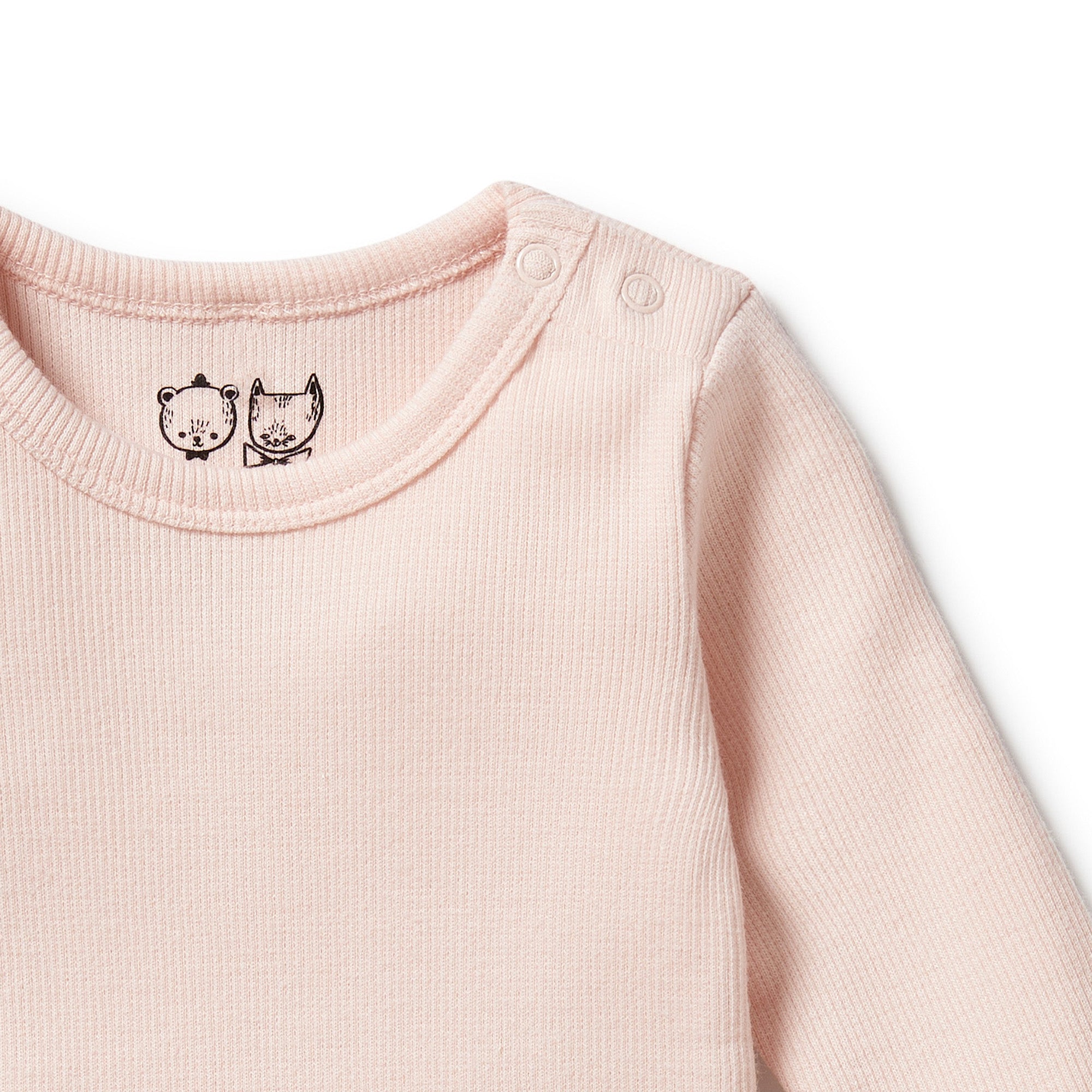 Wilson & Frenchy Organic Bodysuit Pink