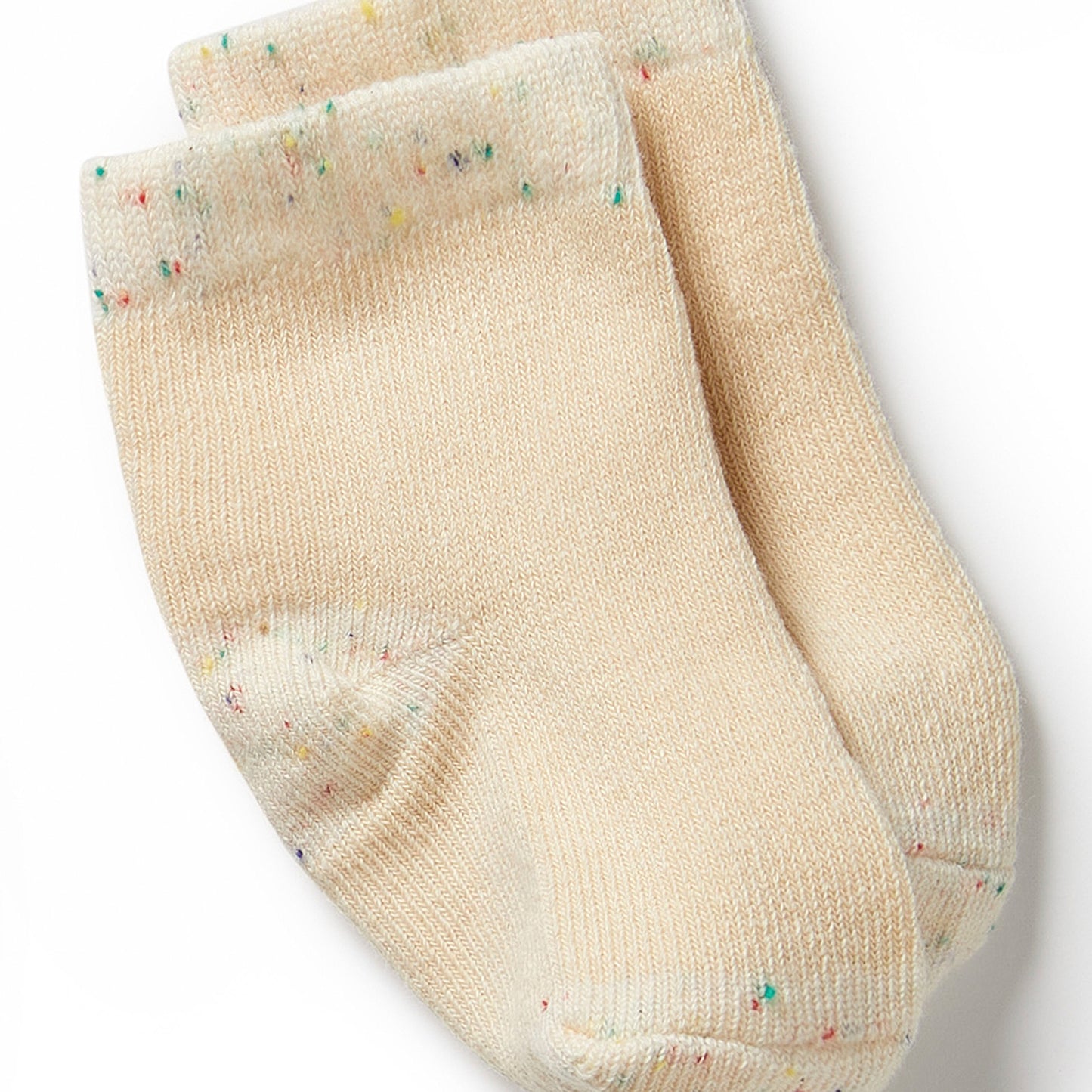 Wilson and Frenchy - ORGANIC 3 PACK BABY SOCKS - MINT GREEN, CREAM, PINK
