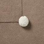 Wilson and Frenchy - KNITTED BLANKET - WALNUT