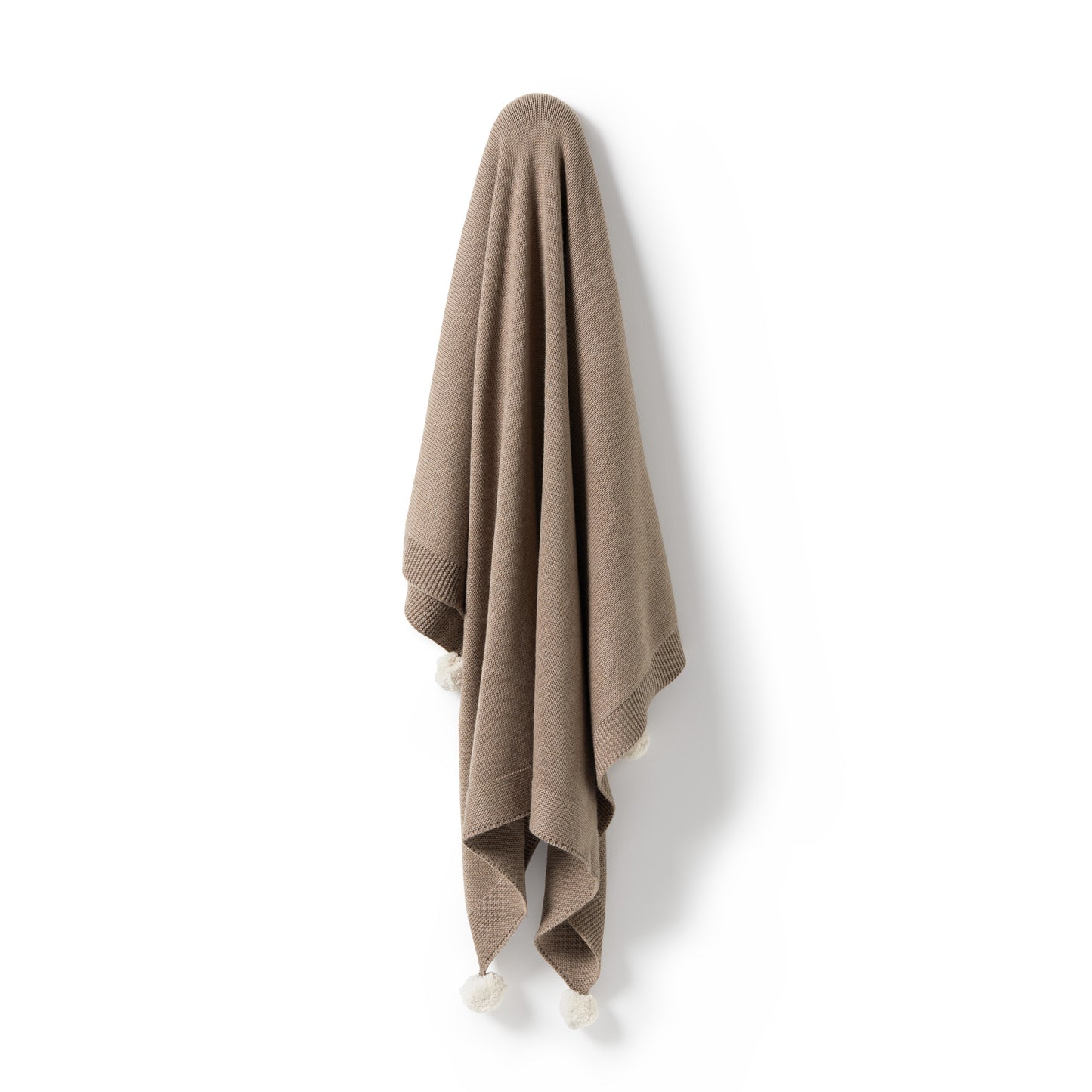Wilson and Frenchy - KNITTED BLANKET - WALNUT