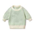 Wilson & Frenchy Knitted Ribbed Jumper Mint Green