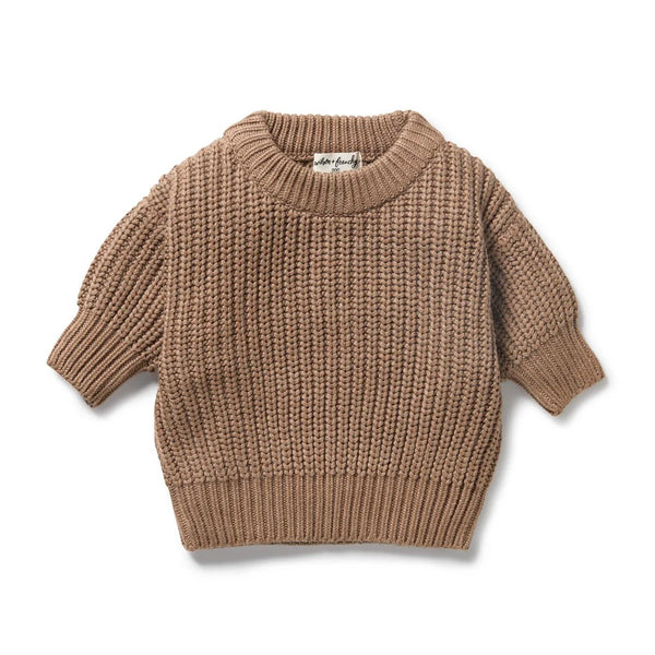 Wilson & Frenchy Coco Speckle Organic Knitted Jumper