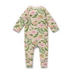 Wilson & Frenchy Ma Fleur Organic Zipsuit with Feet
