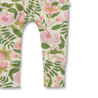 Wilson & Frenchy Ma Fleur Organic Zipsuit with Feet