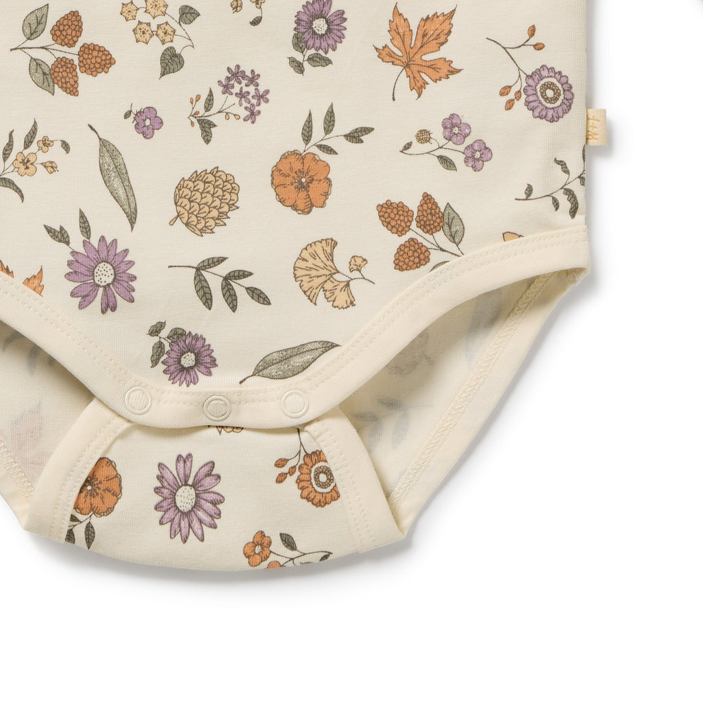 Wilson & Frenchy Maple Glow Organic Bodysuit