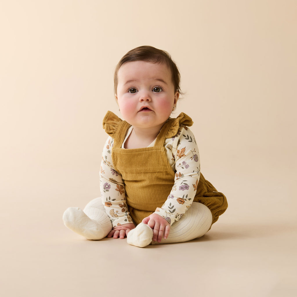 Wilson & Frenchy Maple Glow Organic Bodysuit
