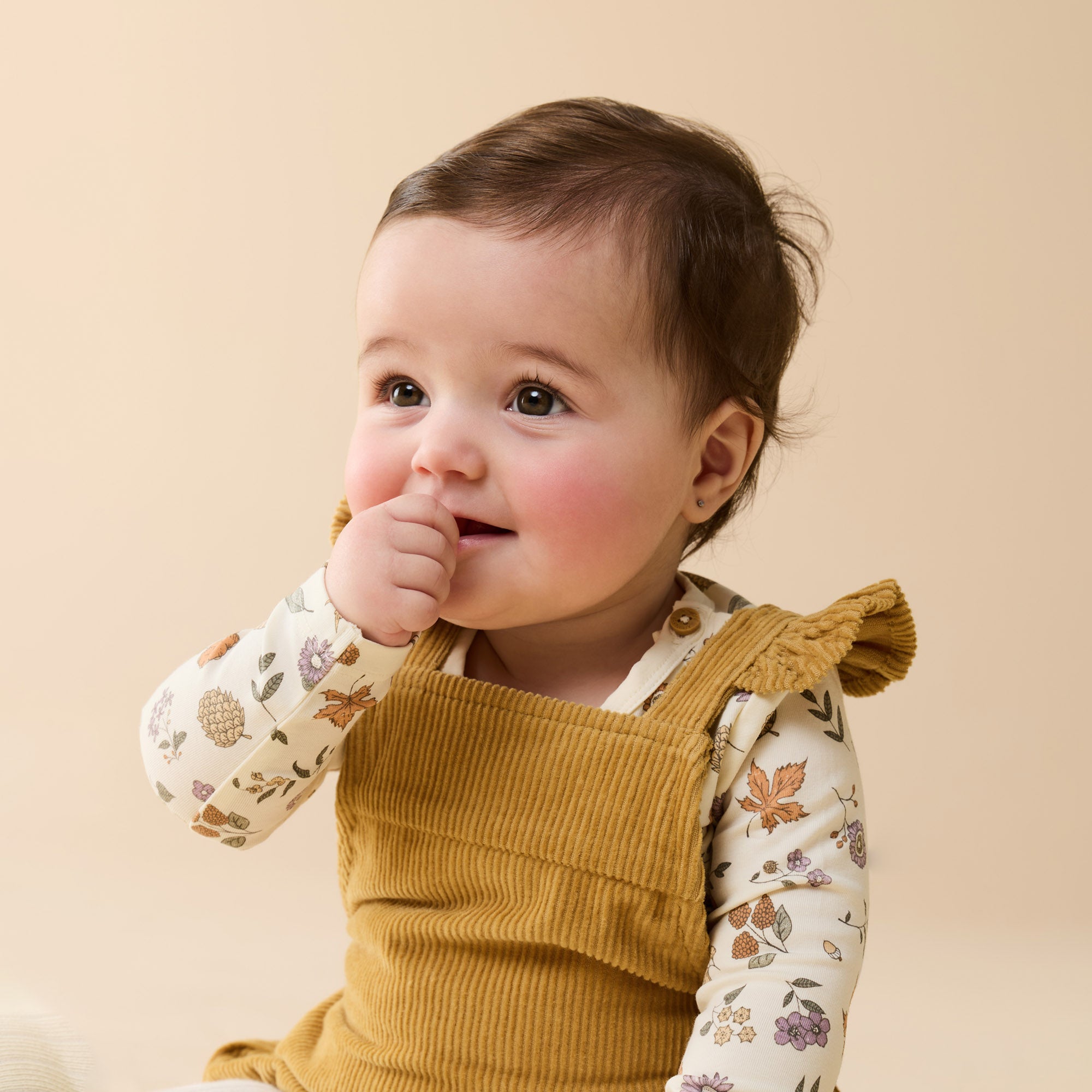 Wilson & Frenchy Maple Glow Organic Bodysuit