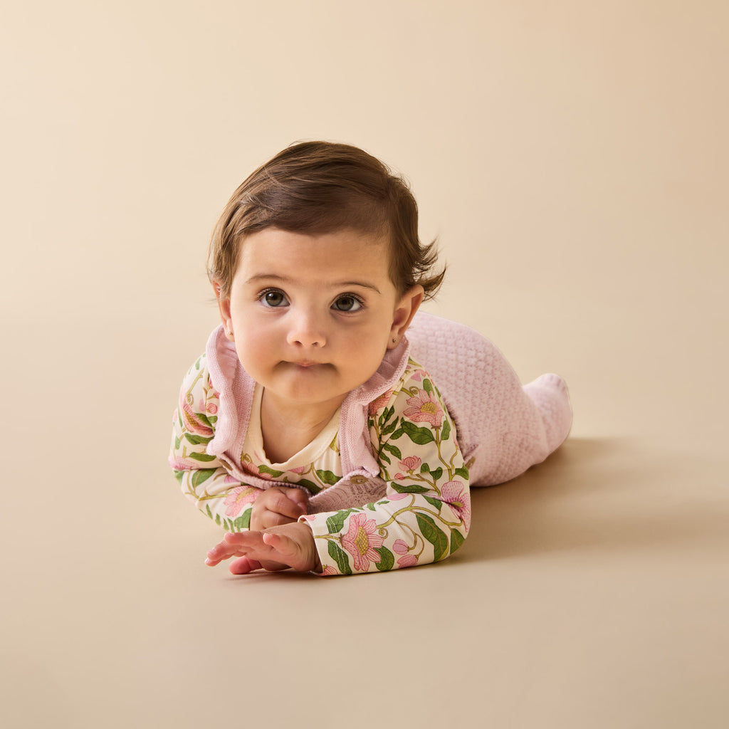 Wilson & Frenchy Ma Fleur Organic Bodysuit