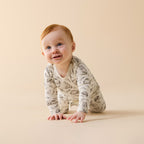 Wilson & Frenchy Foxglove Forest Organic Bodysuit
