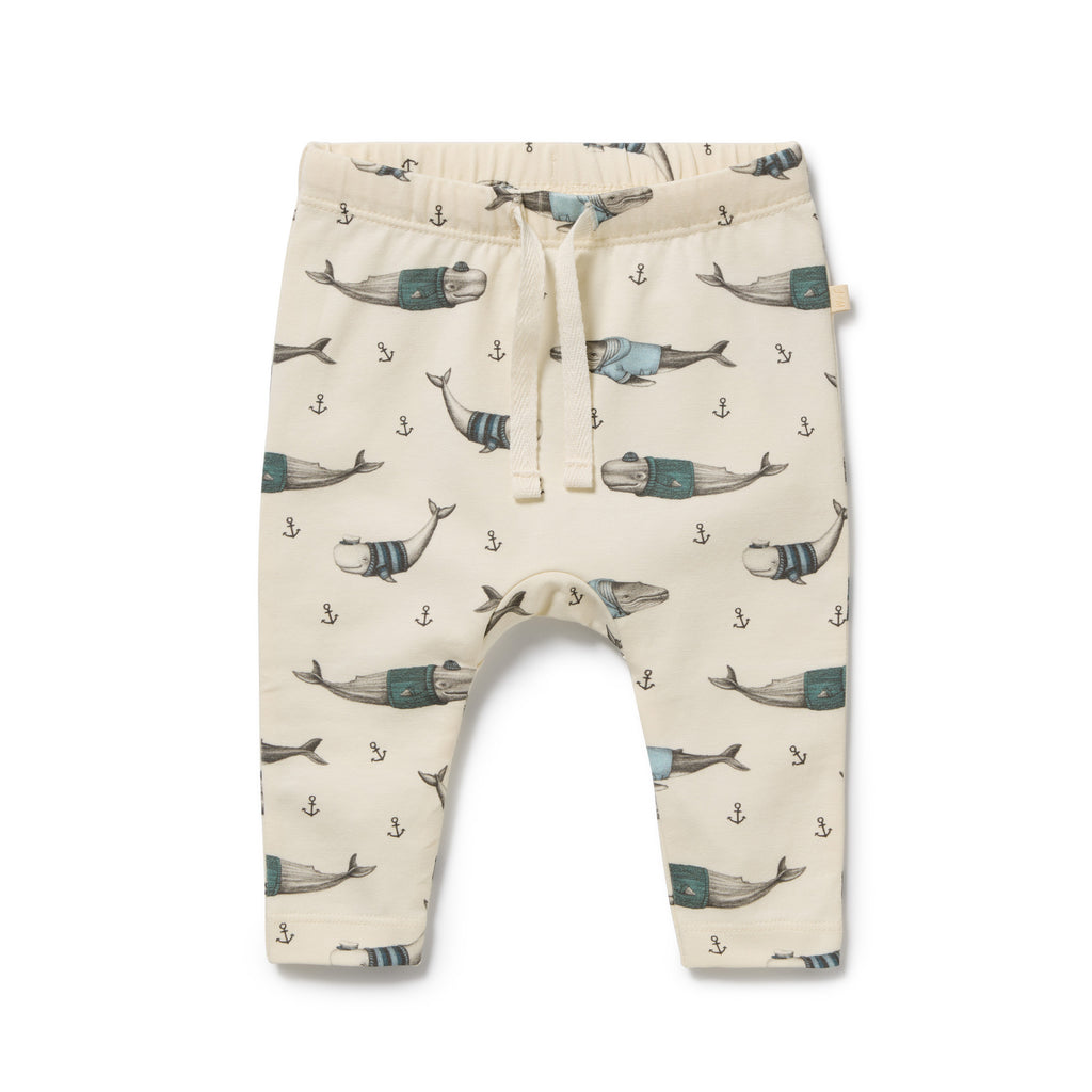 Wilson & Frenchy Woolly Whales Organic Legging