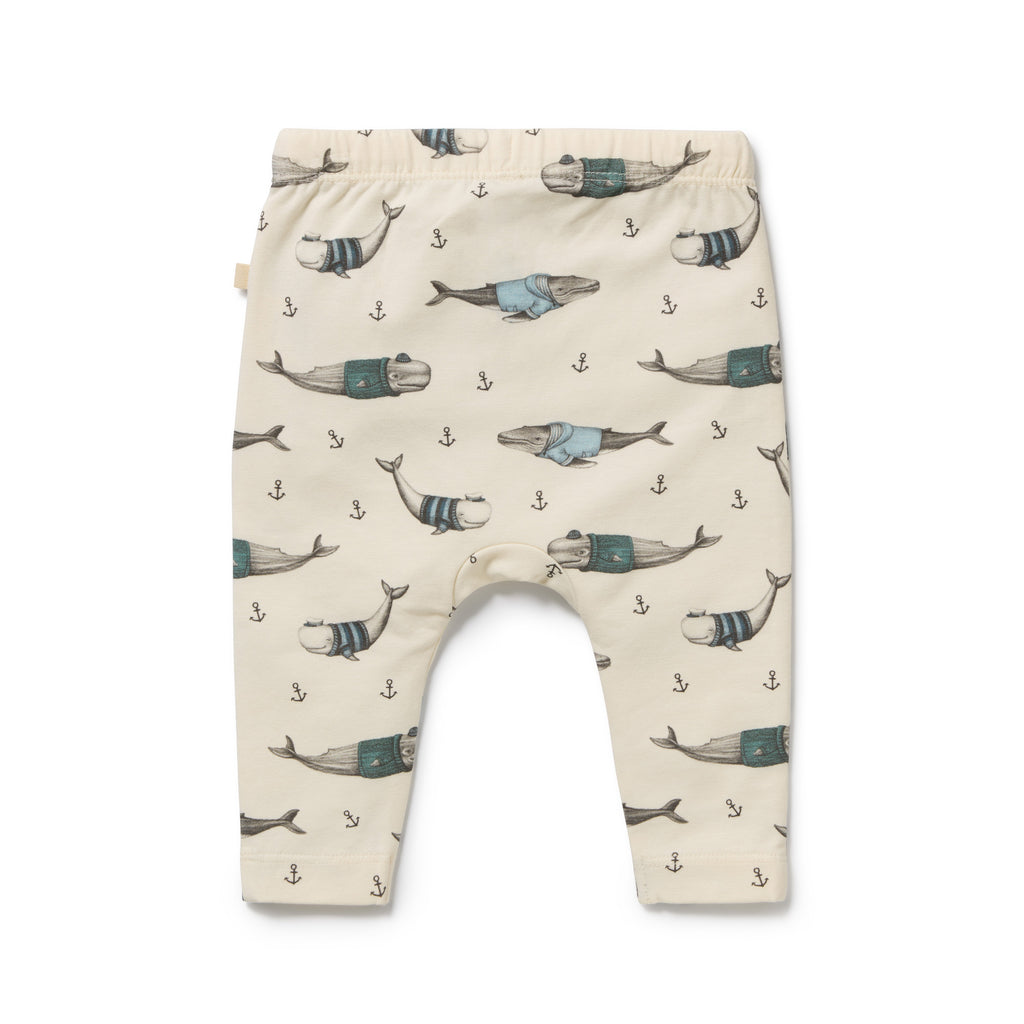 Wilson & Frenchy Woolly Whales Organic Legging