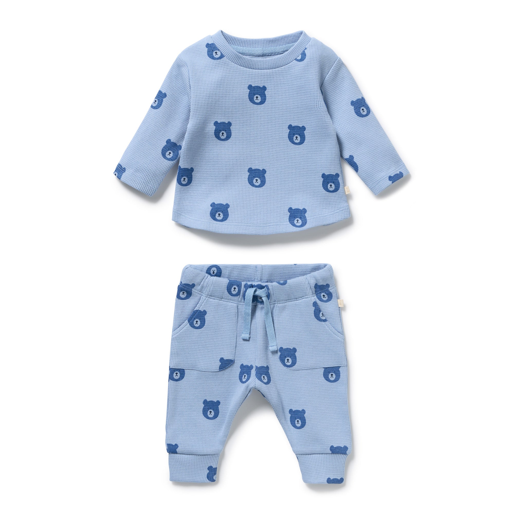 Wilson & Frenchy Bear Hugs Organic Waffle Set