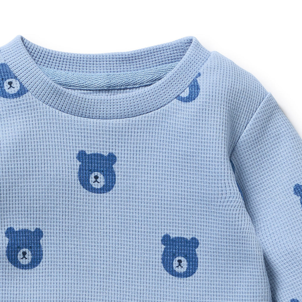 Wilson & Frenchy Bear Hugs Organic Waffle Set