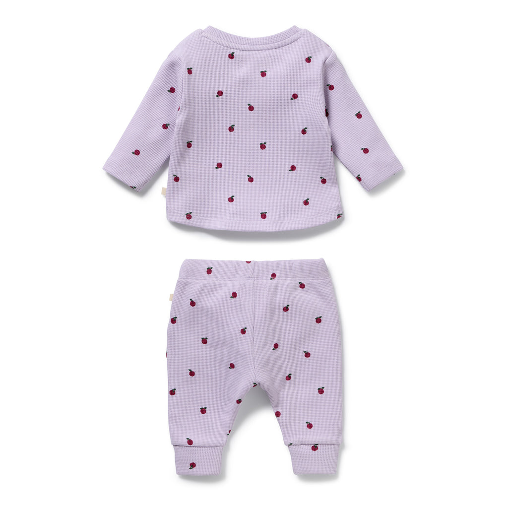 Wilson & Frenchy Berry Plums Organic Waffle Set