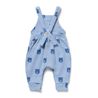 Wilson & Frenchy Bear Hugs Organic Waffle Overall