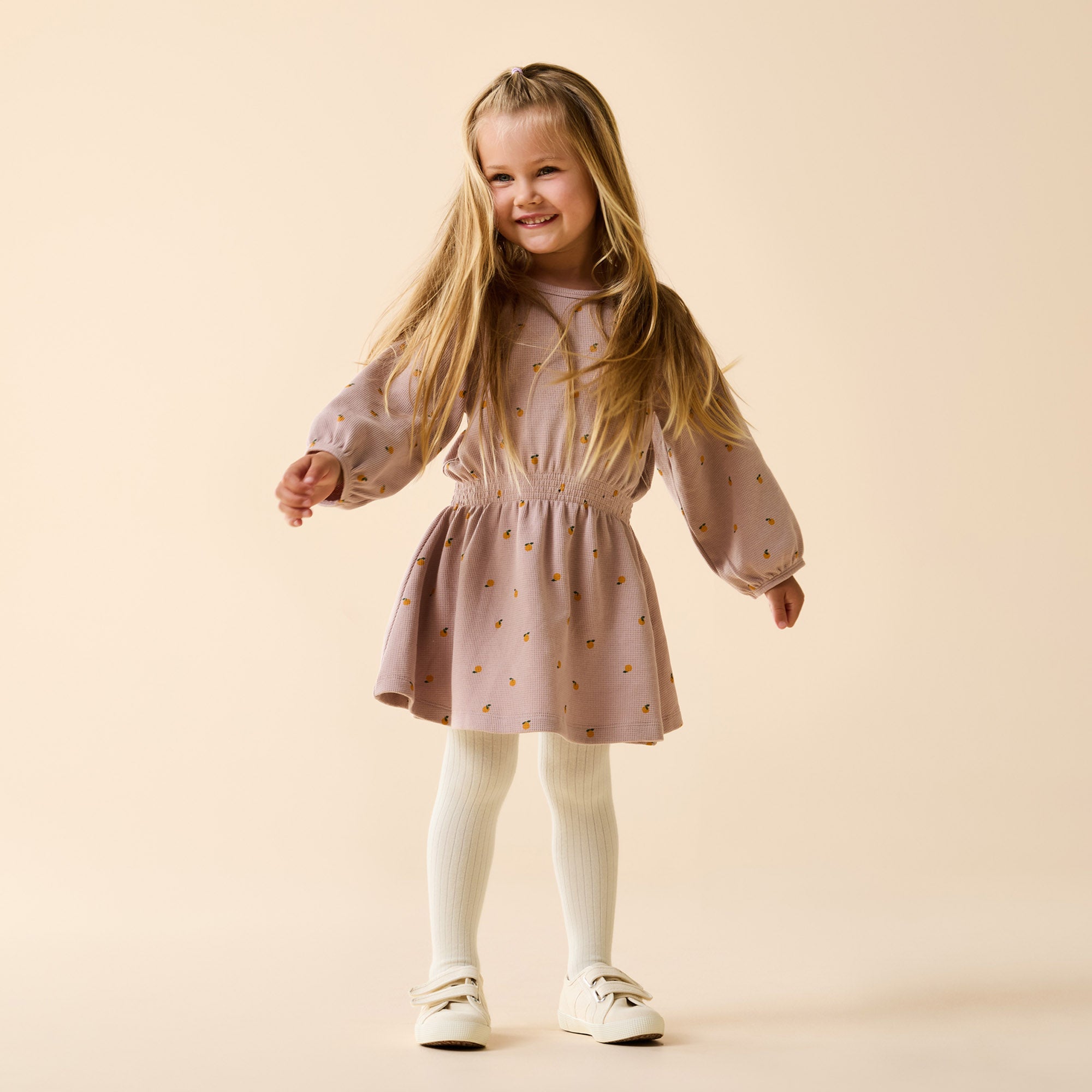 Wilson & Frenchy Buttermilk Organic Ribbed Tights