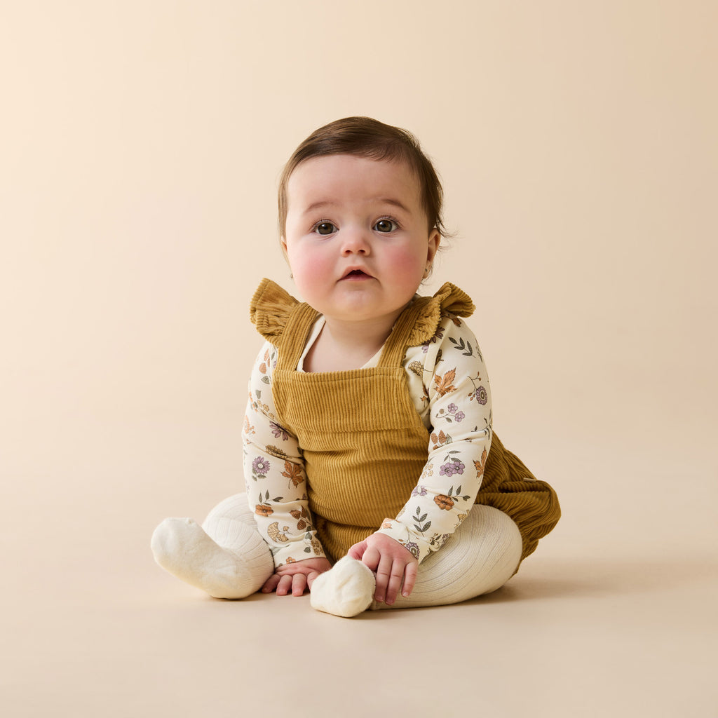 Wilson & Frenchy Buttermilk Organic Ribbed Tights