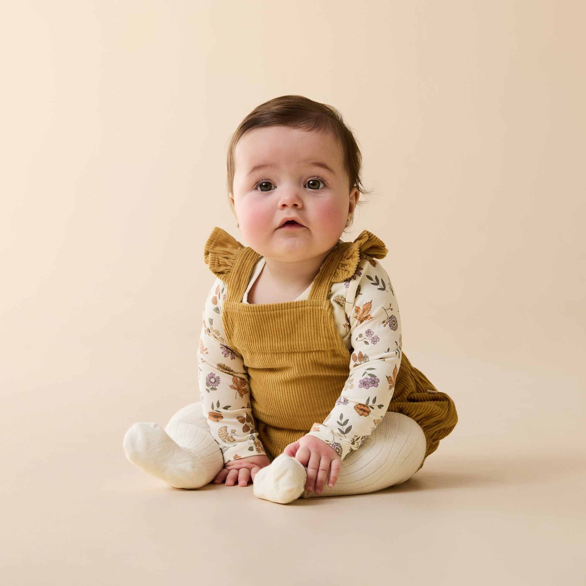 Wilson & Frenchy Buttermilk Organic Ribbed Tights