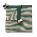 Wilson & Frenchy Clover Stripe Organic Knitted Stripe Blanket
