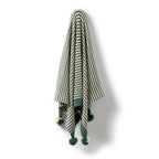 Wilson & Frenchy Clover Stripe Organic Knitted Stripe Blanket