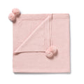 Wilson & Frenchy Marshmellow Organic Knitted Bubble Blanket