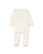 Bebe Milk Organic Pointelle LS Zipsuit