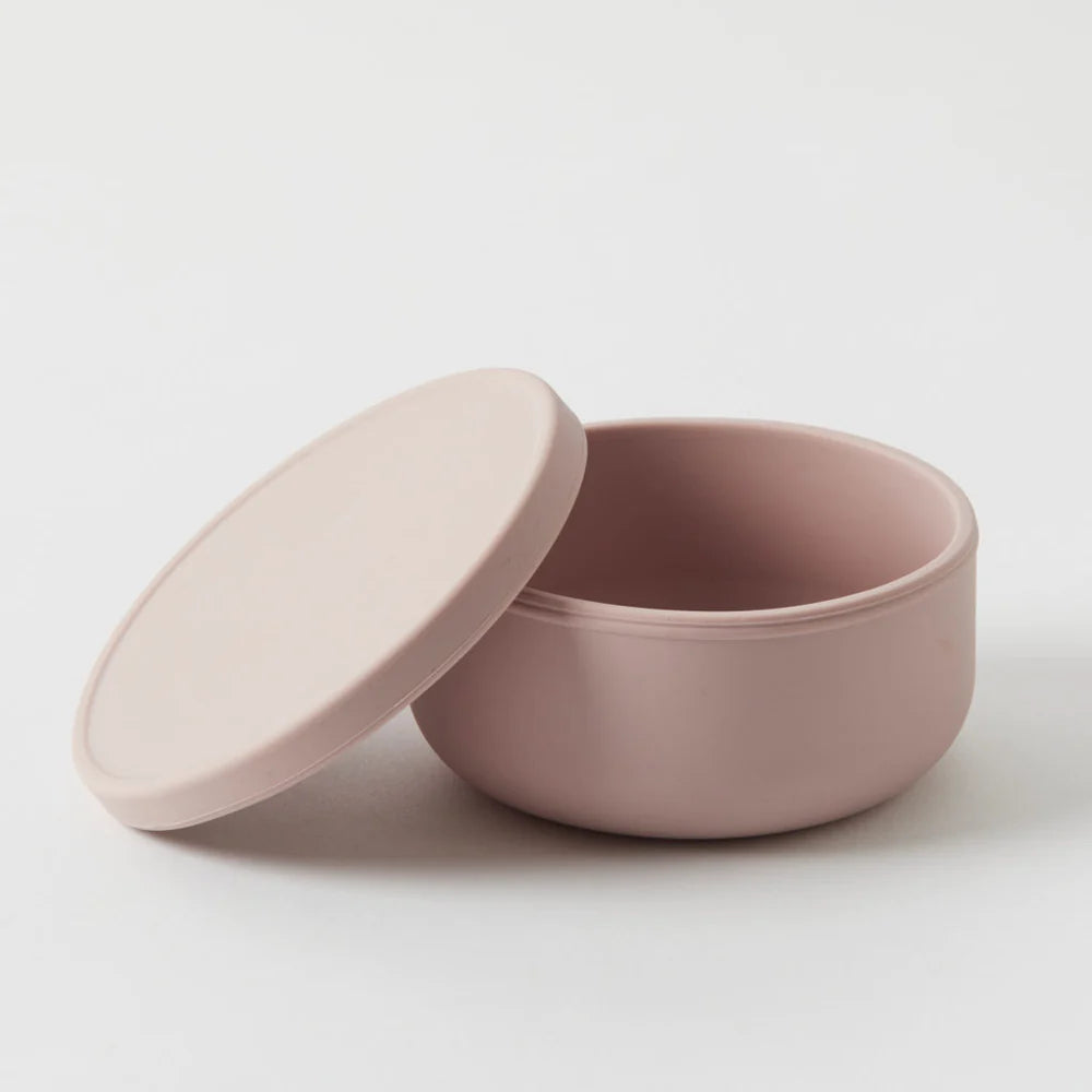 Nordic Kids Henny Silicone Bowl with Lid