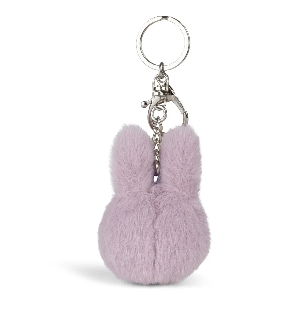 Miffy & Friends Miffy ECO Fuzzy Keychain 8cm - Assorted