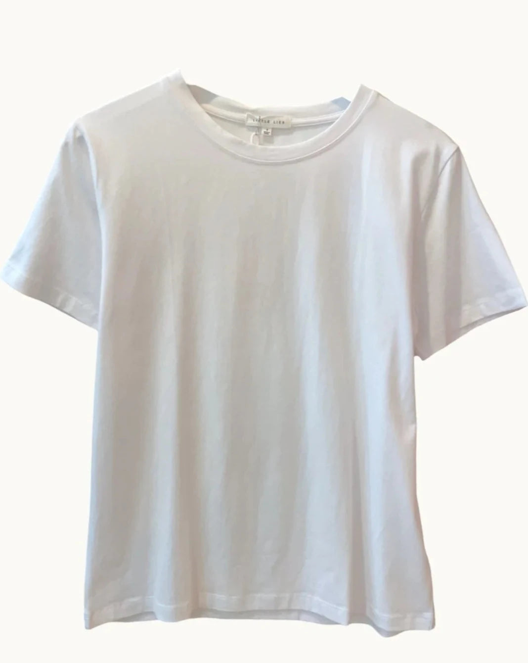 Little Lies - Athens Tee - White