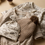 Wilson & Frenchy Foxglove Forest Organic Bodysuit