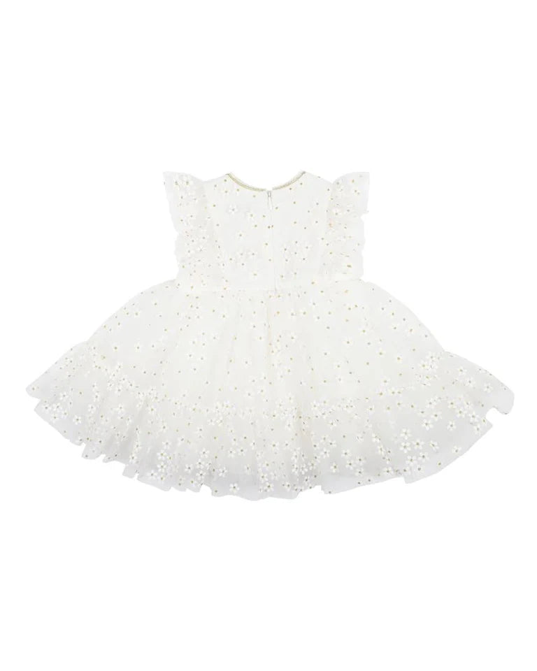 Bebe Daisy Glitter Dress