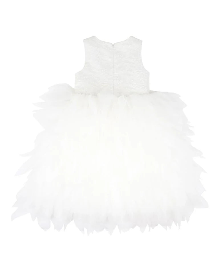 Bebe Waterfall Tulle Dress Ankle Length 3-7Yrs