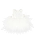 Bebe Waterfall Tulle Dress