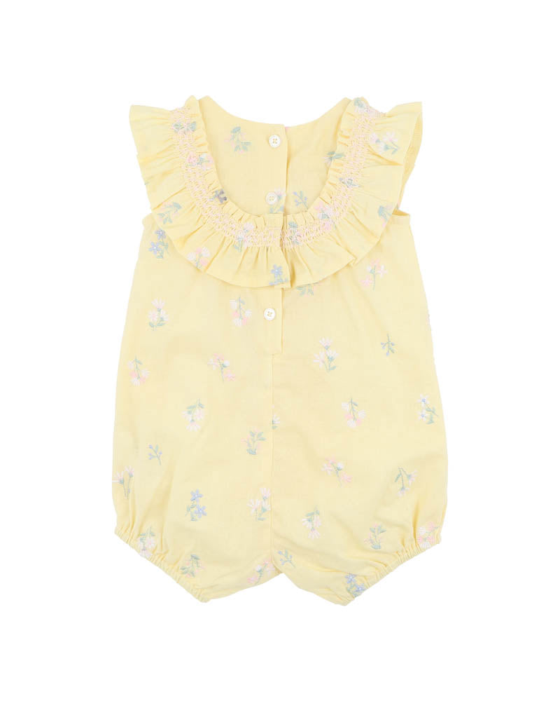 Bebe Bonnie Embroidered Romper