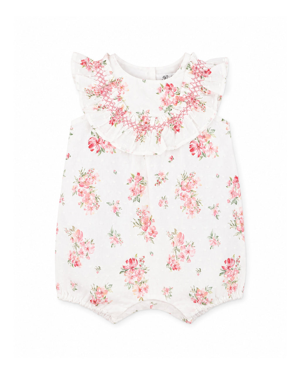 Bebe Chelsea Frill Yoke Romper