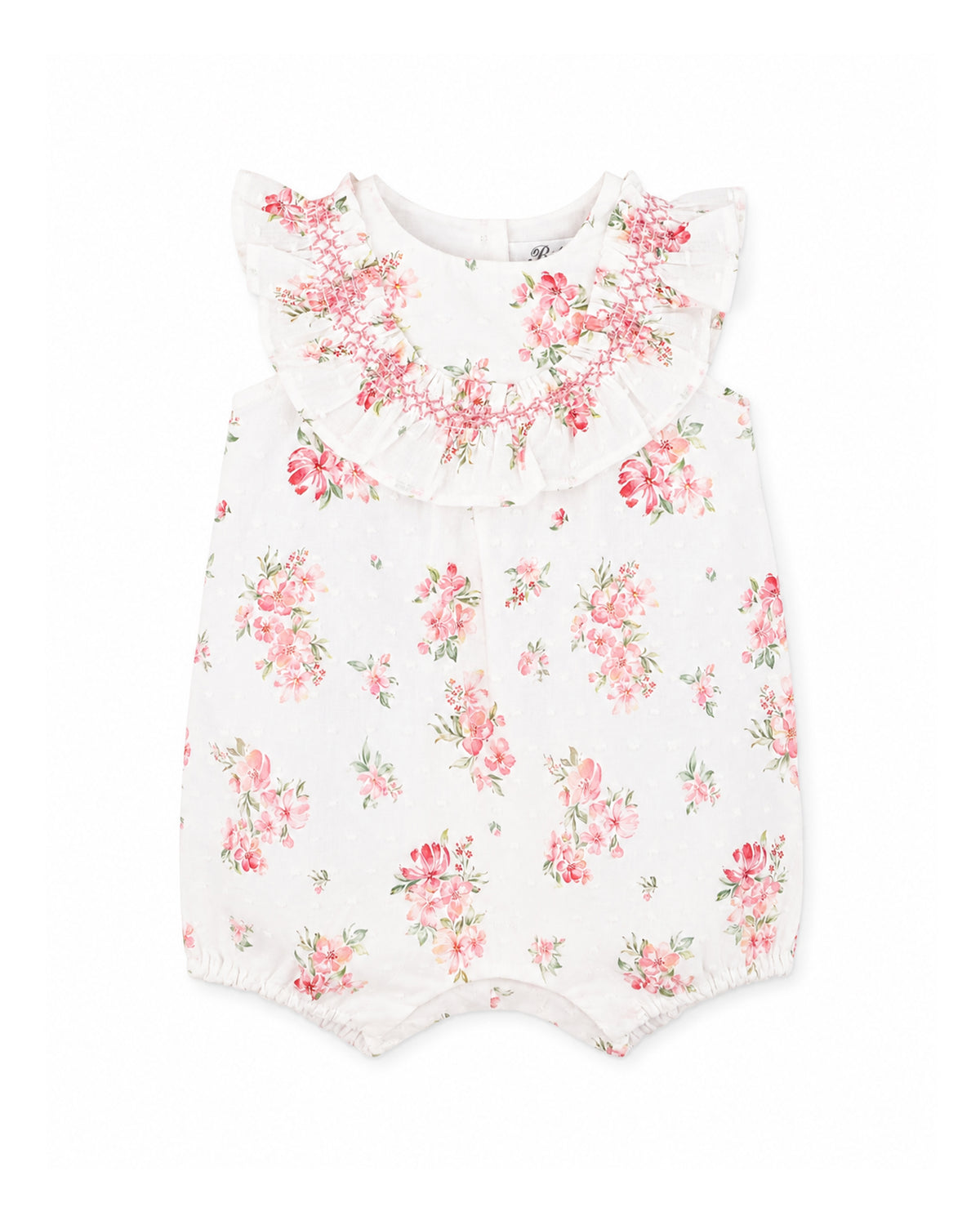 Bebe Chelsea Frill Yoke Romper
