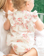 Bebe Chelsea Frill Yoke Romper