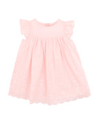 Bebe Chelsea Broderie Hem Dress