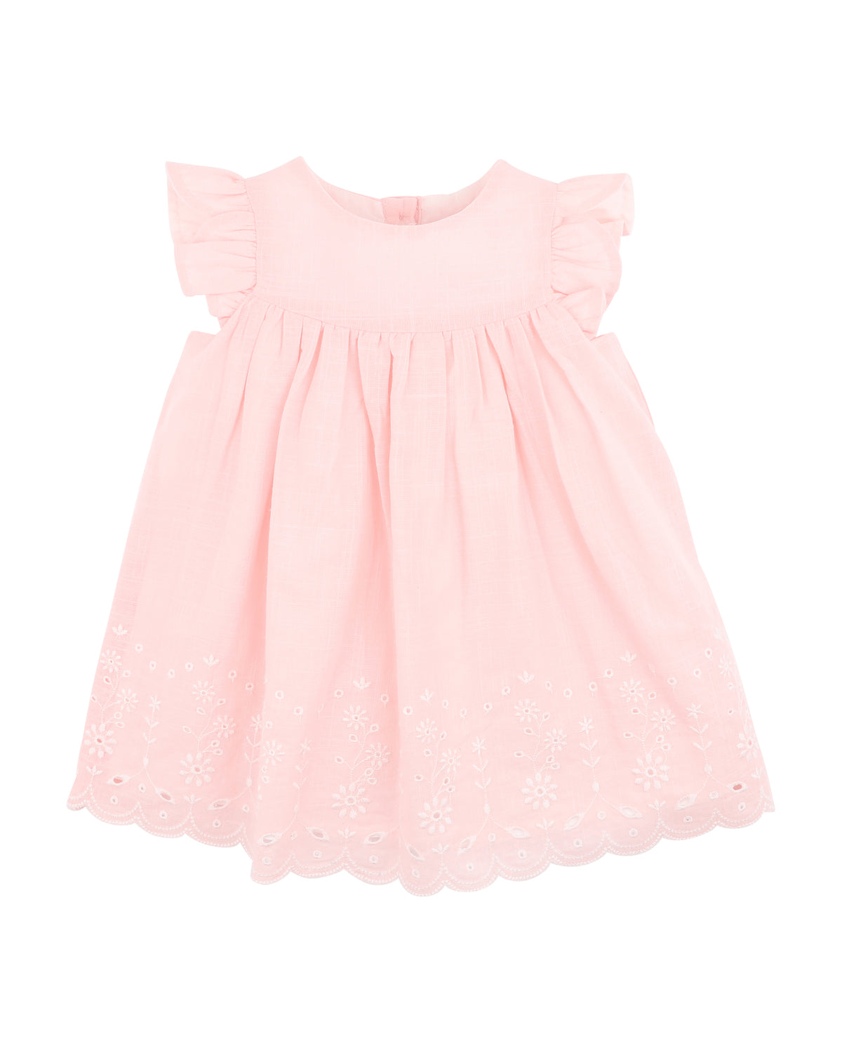 Bebe Chelsea Broderie Hem Dress