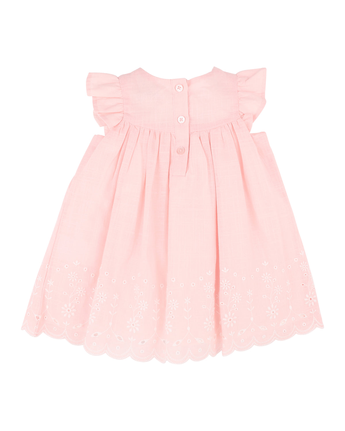 Bebe Chelsea Broderie Hem Dress