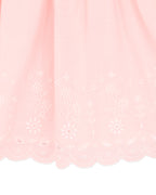 Bebe Chelsea Broderie Hem Dress