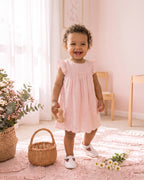Bebe Chelsea Broderie Hem Dress