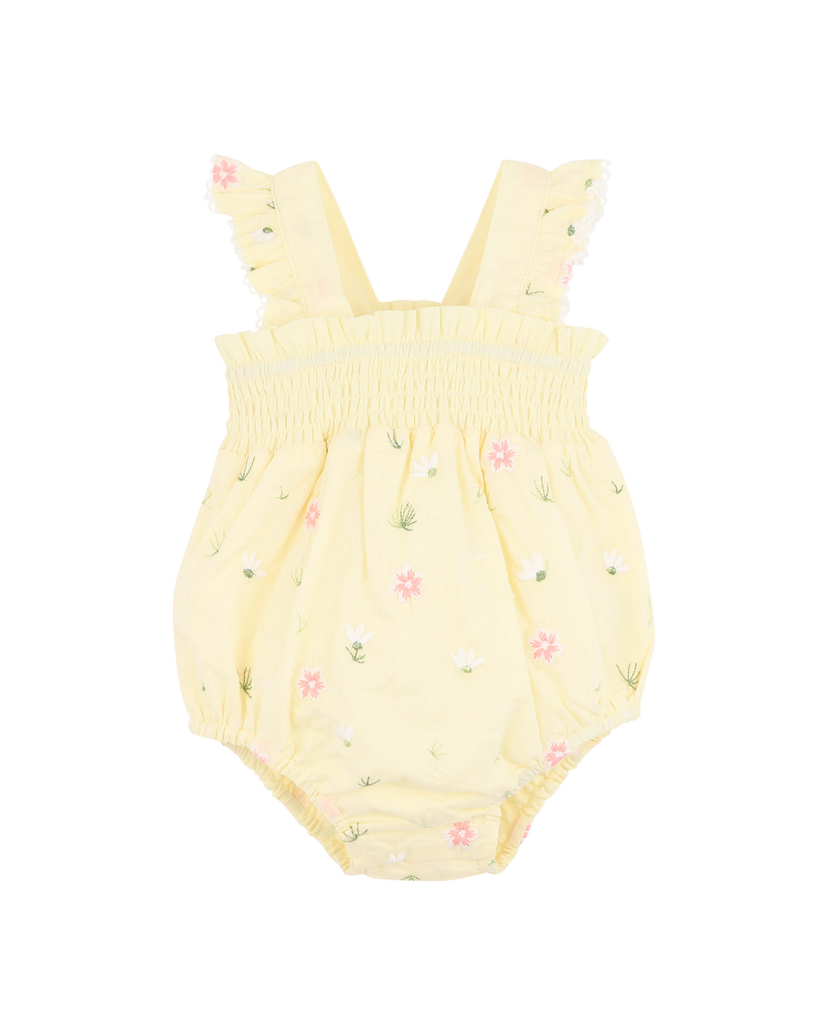 Bebe Pia All Over Embroidery Bodysuit