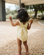 Bebe Pia All Over Embroidery Bodysuit