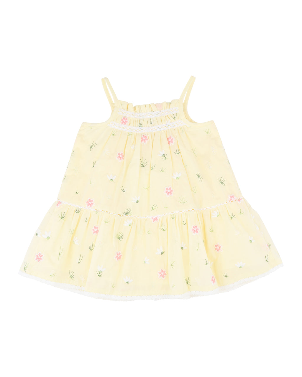 Bebe Pia All Over Embroidery Dress