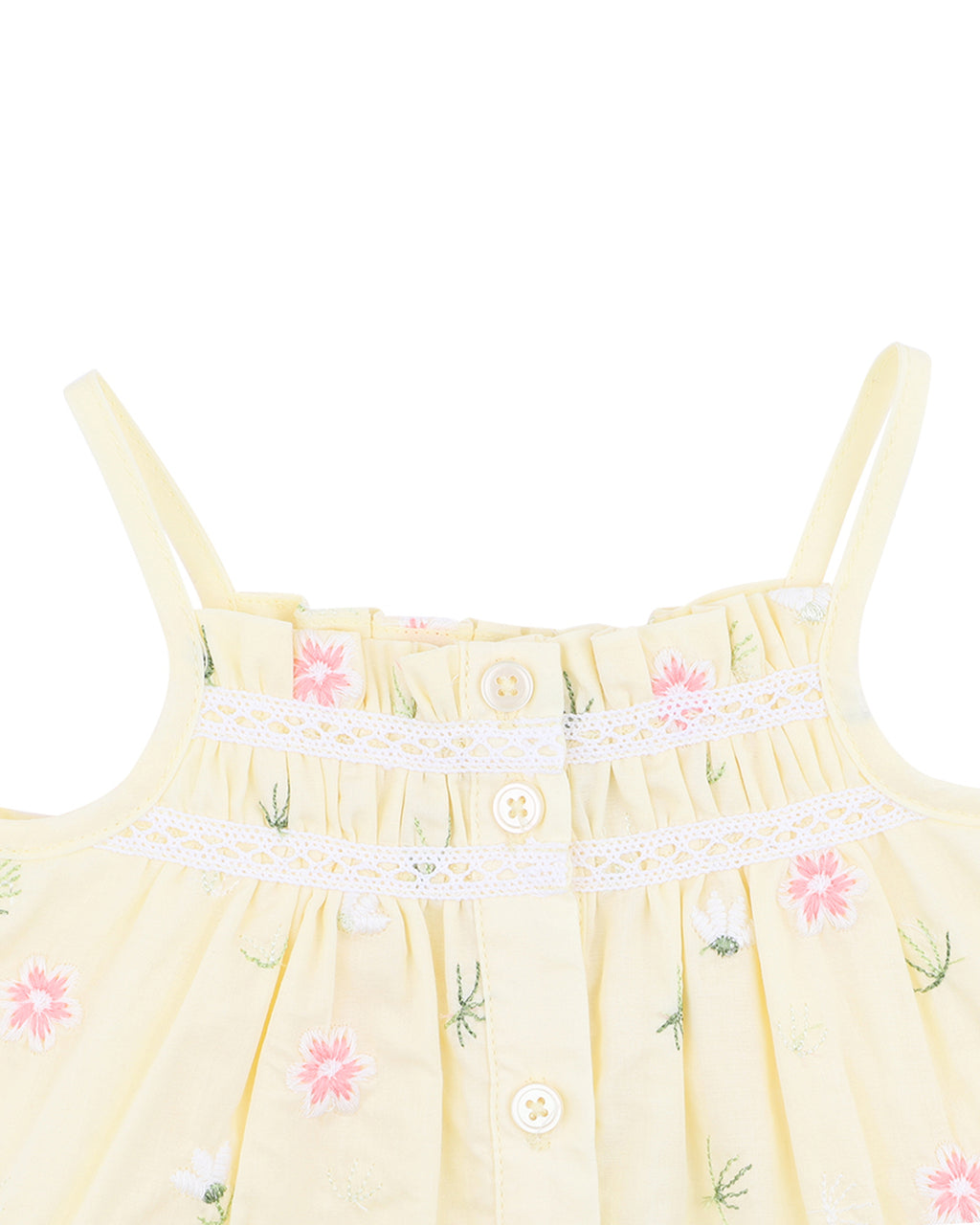 Bebe Pia All Over Embroidery Dress