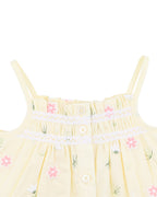 Bebe Pia All Over Embroidery Dress